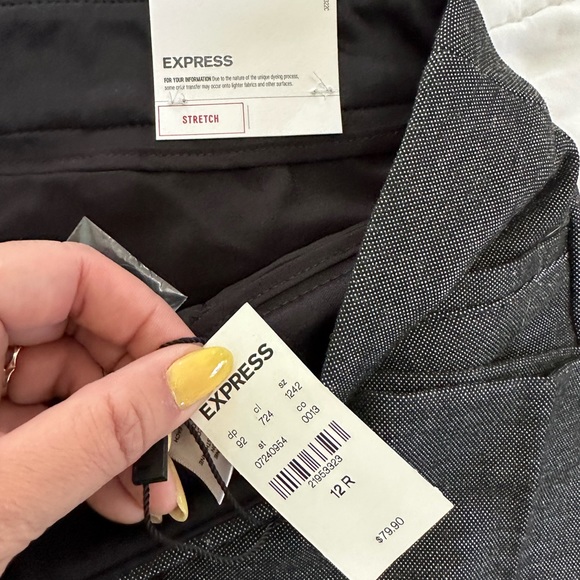 NWT: Express 12R Black Dress Pants - Picture 4 of 4